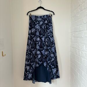 Anthropologie Patterned Hutch Midi/Maxi Skirt
